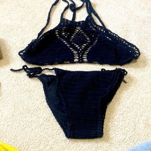 Crochet style bikini